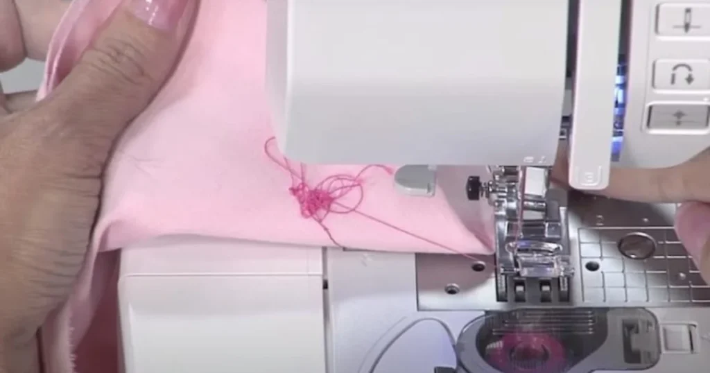 Thread bunching up under your fabric when sewing