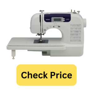 Brother CS6000i computerized sewing machine for making doll clothes