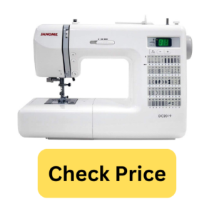 Janome DC2019 Computerized Sewing Machine for dressmaking