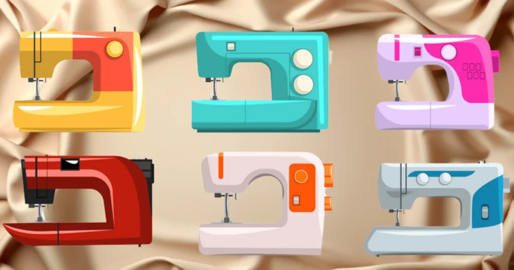 different sewing machines