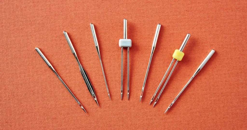 Types of sewing machine needles for domestic machines
