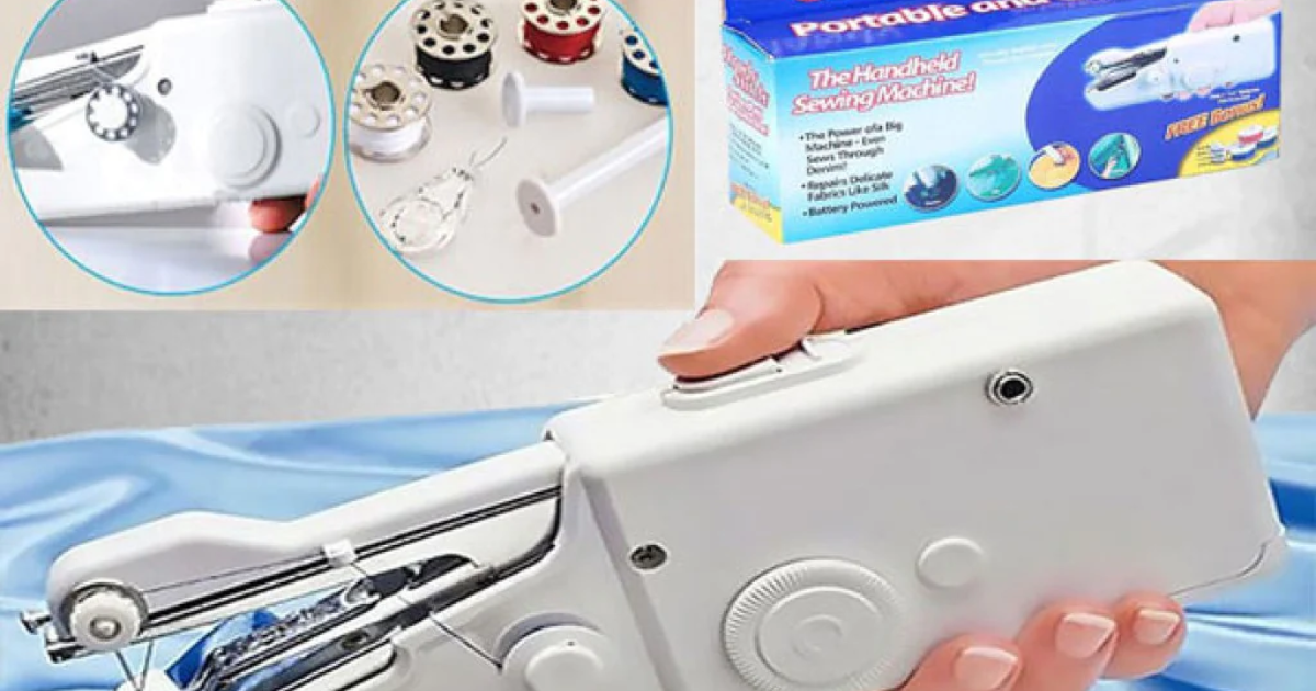 How to use handheld sewing machine? Sewing Tipper