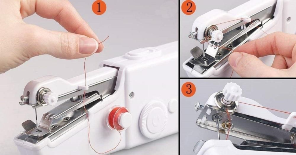 How to use portable sewing machine Step-by-Step Instructions